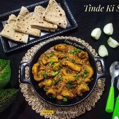 A picture of Tinde ki Sabji / Apple Gourd Sabji.