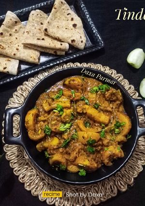 A picture of Tinde ki Sabji / Apple Gourd Sabji.