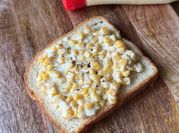 A picture of mayonnaise toast
