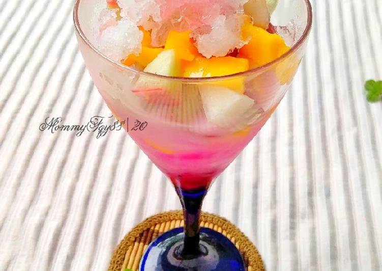 Resep Es Buah Cocopandan Anti Gagal