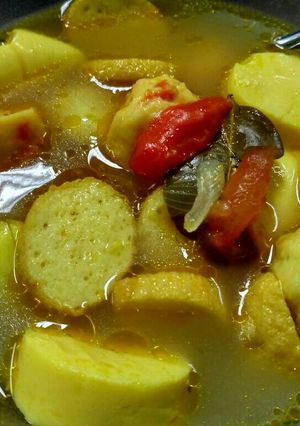 Foto resep Pindang palembang ikan dori bakso seafood