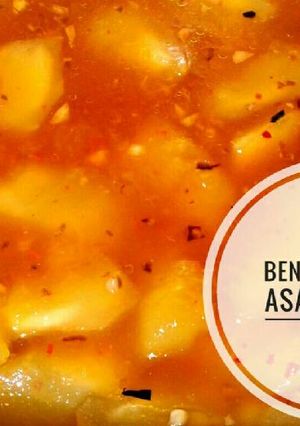 Foto resep Bening Timun Asam pedas
