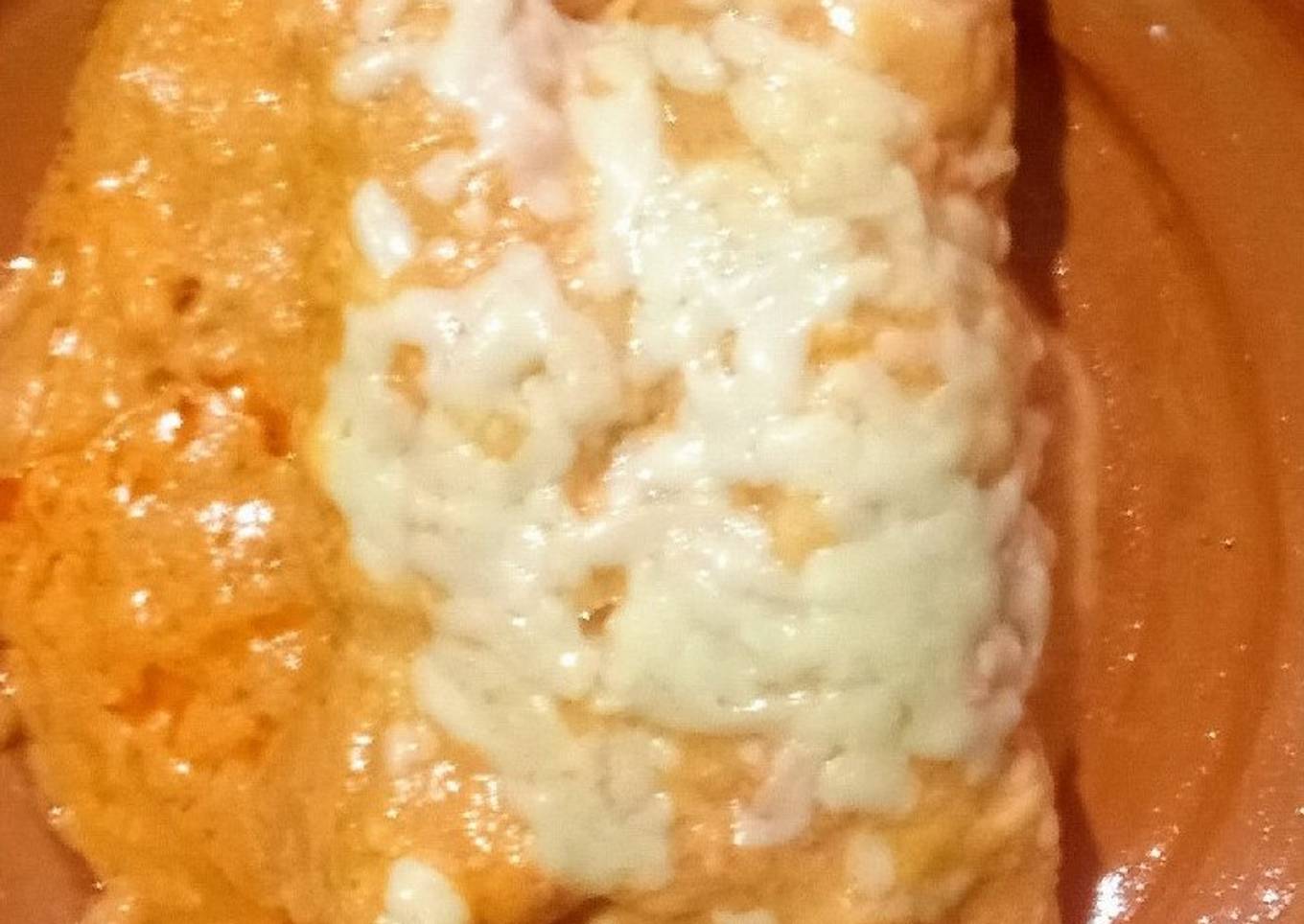 Enchiladas Suizas Rojas (sin horno)