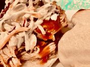 A picture of slow cooker pulled pork