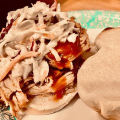 A picture of Easy Slow Cooker Pulled Pork.