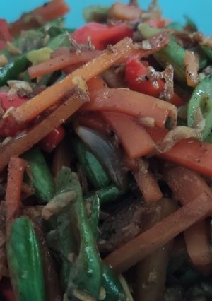 Foto resep Tumis Buncis Udang Kering