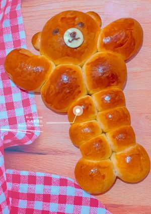 Foto resep 🍞 Muscle Bear Bread