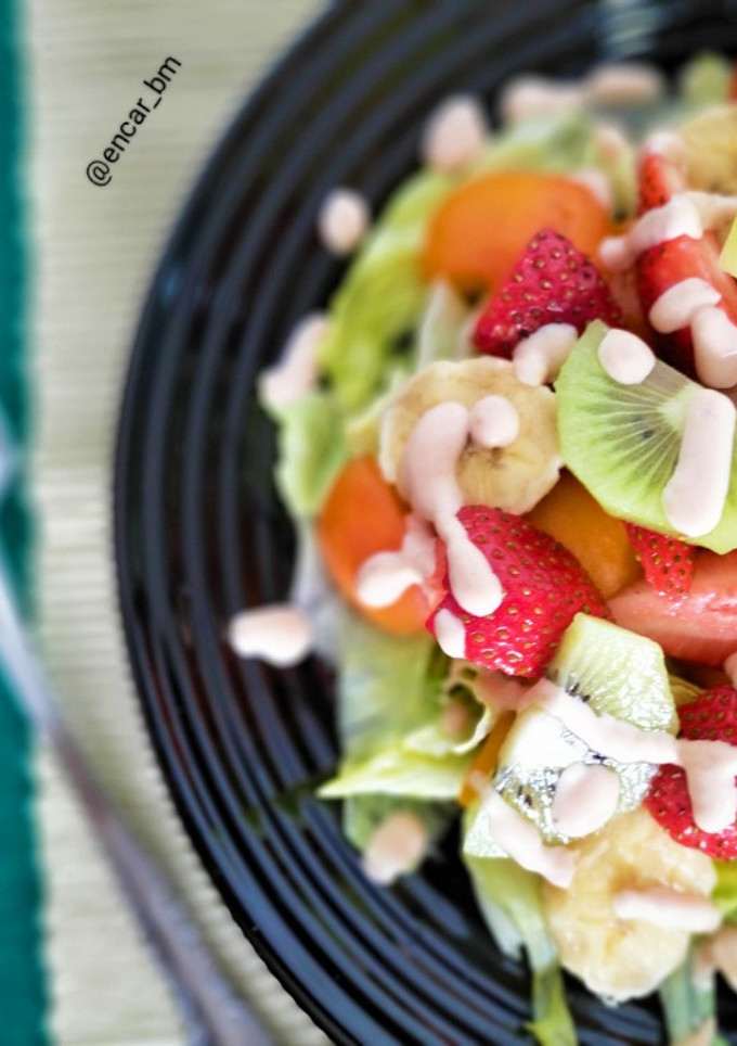 Una foto de Ensalada tropical