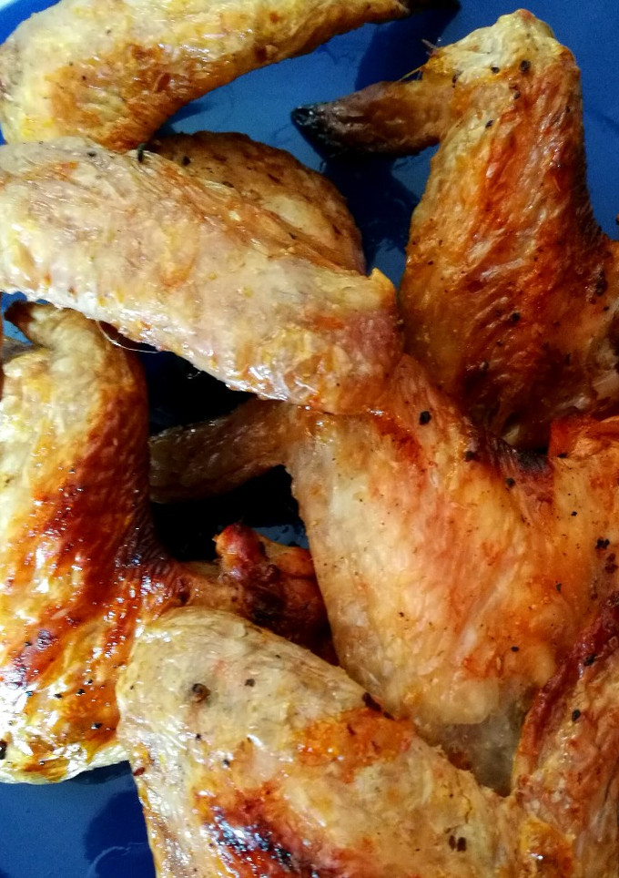 Una foto de Alitas de pollo crujientes 🐓