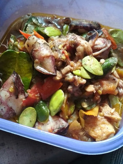 Foto resep Cumi tumis cabe ijo