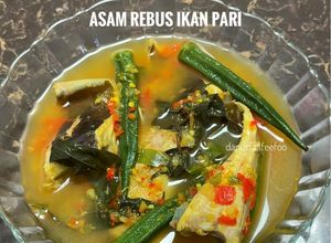 Gambar Asam Rebus Ikan Pari