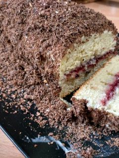 A picture of Vanilla Sponge Cake.