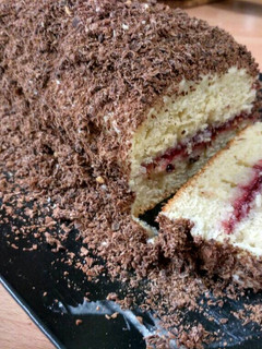 A picture of Vanilla Sponge Cake.