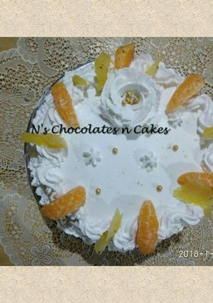 A picture of Healthy Wheat and Mixed Millet Pinaorange Cake.