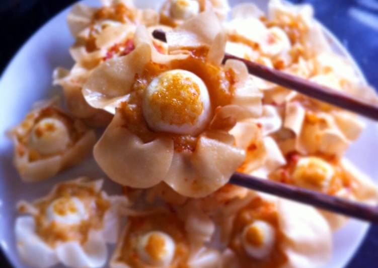 Resep Flower blossom wonton, Paling Enak