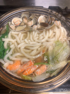 海鮮烏龍湯麵 的食譜成品照片