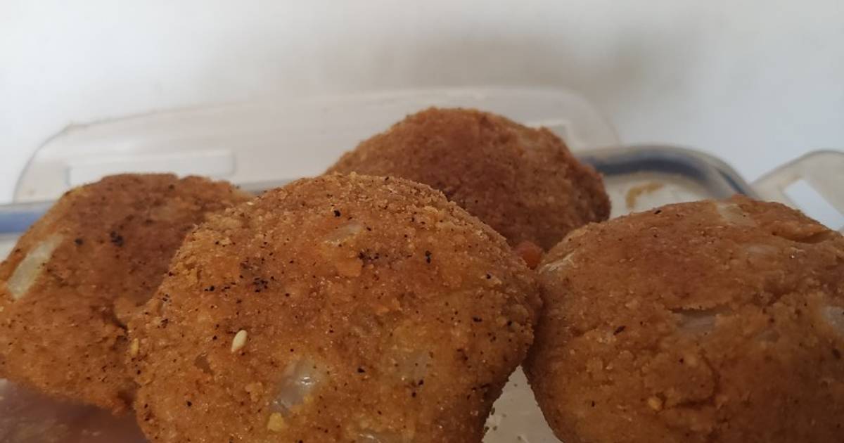 Croquetas de Atún con pan molido (fritos de Atún) Receta de bárbara Cookpad