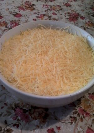 Sajtos-csirkés saláta recept fotója
