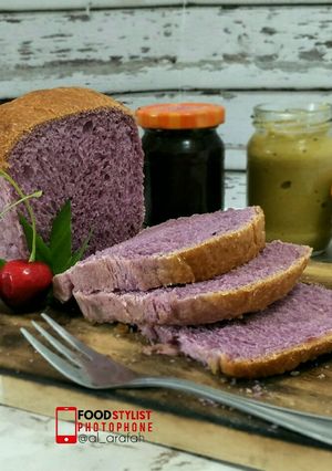 Foto resep Roti Tawar Ubi Ungu