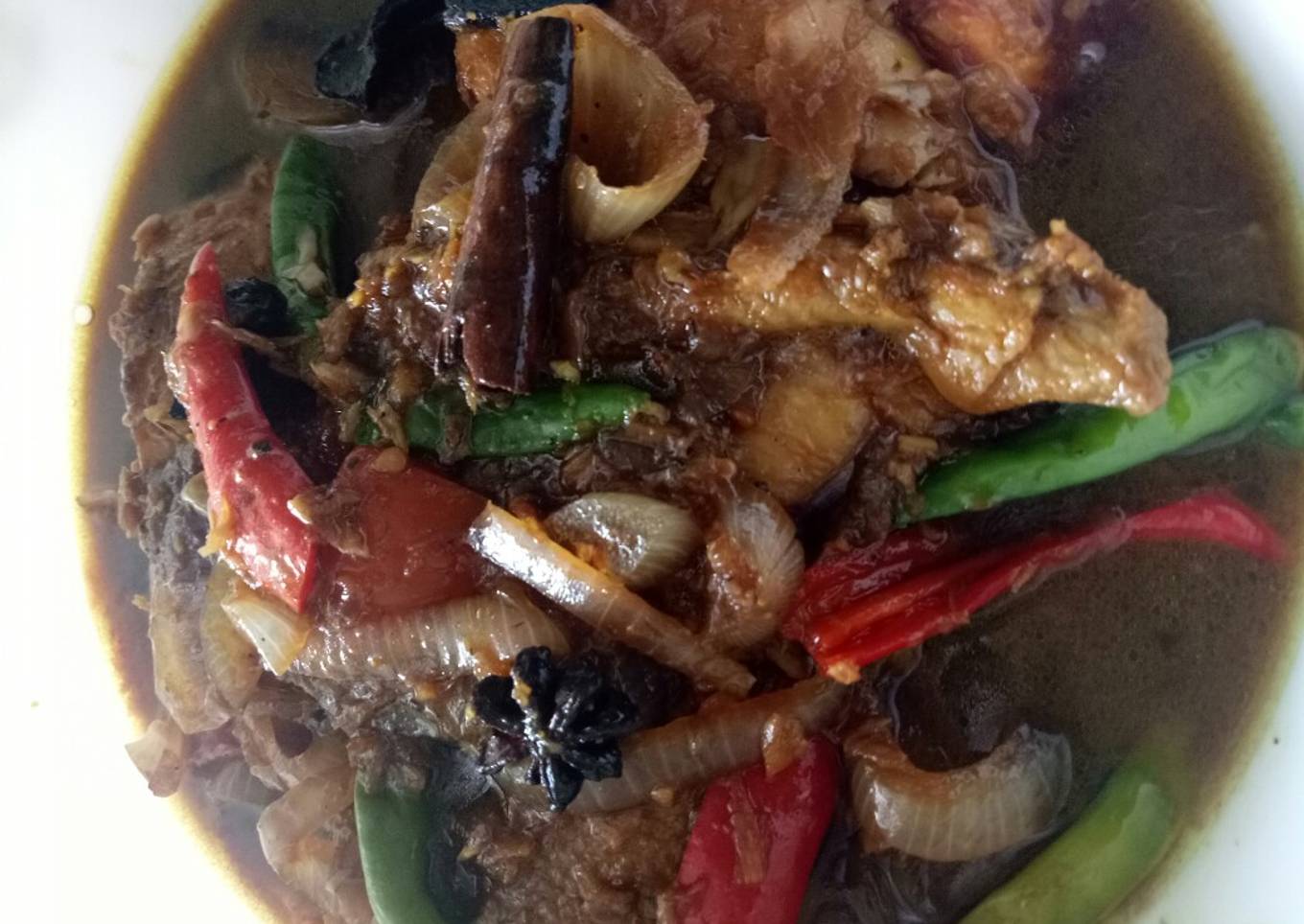 ABC - Mudah untuk memasak sup ayam soya