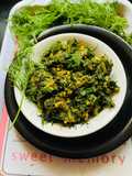 Dil Leaves Stir Fry