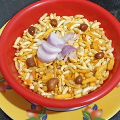 A picture of Mandakki / Spiced murmura.