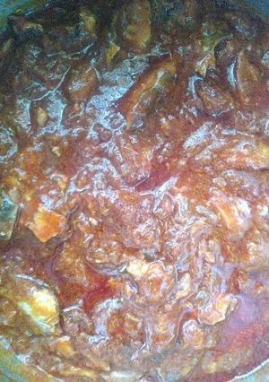 A picture of Tinfish Curry.