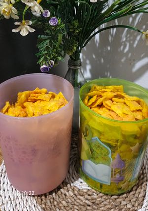 Foto resep Cemilan 2 bahan, "KRIPIK PANGSIT ANEKA RASA"