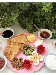 عکسی از دستور دیزاین صبحانه
