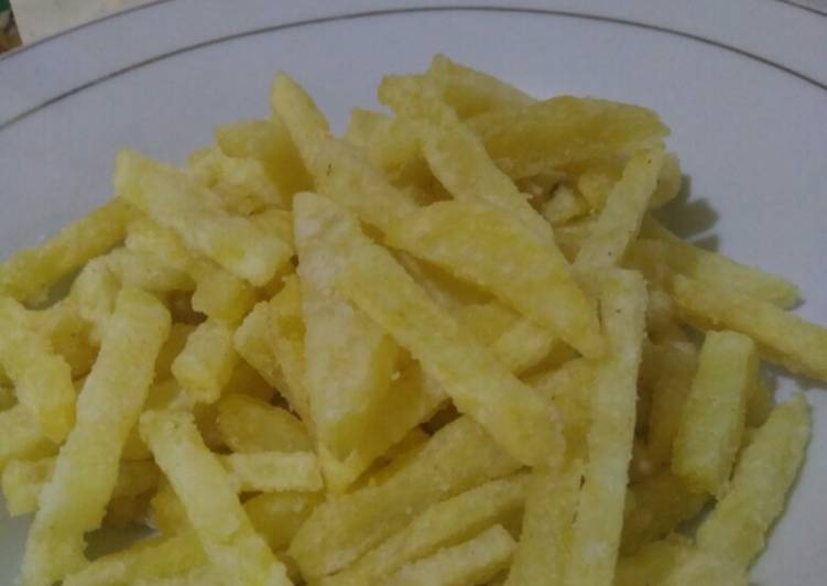 Kentang goreng ala KFC