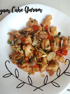 Foto resep Ayam Cabe Garam