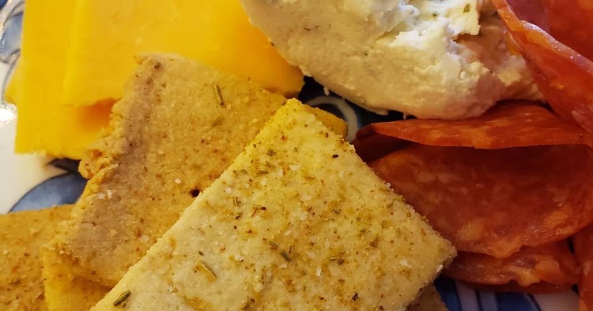 Almond flour butter crackers Recipe by Erin Cookpad