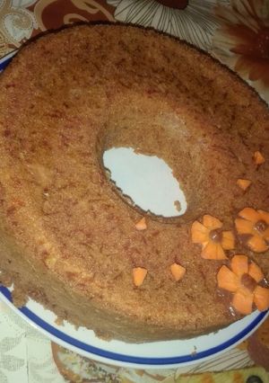 Una foto de Carrot cake o torta de zanahoria😄