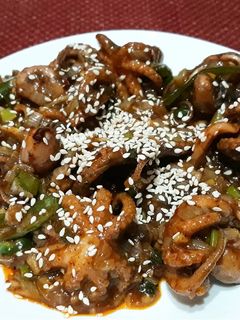 Foto resep NAKJI BOKKEUM bayi gurita tumis korea