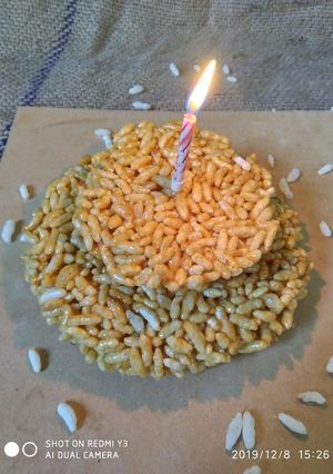 A picture of Murmurra chikki cake.