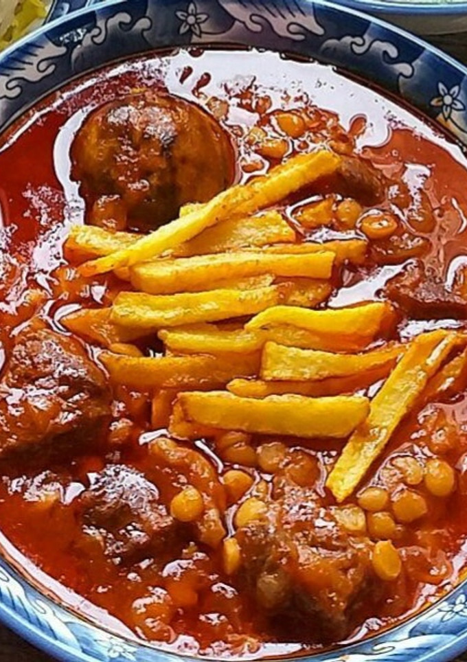 عکسی از دستور خورشت قیمه