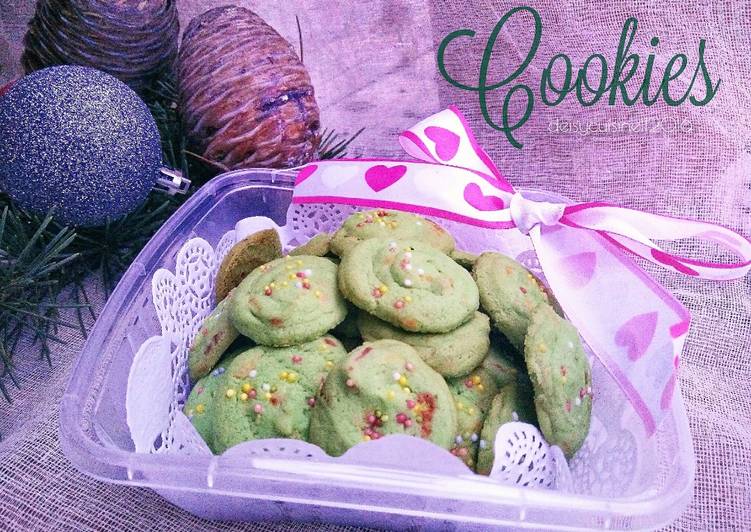 Cookies Sagu Pandan