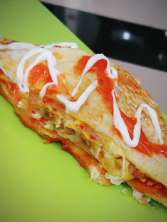 Foto resep Roti john rumahan (roti tawar)