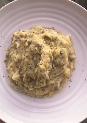Foto resep Mashed Potato Daging Cincang MPASI 8+