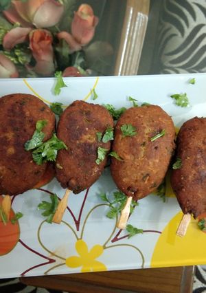A picture of Soya kabab.