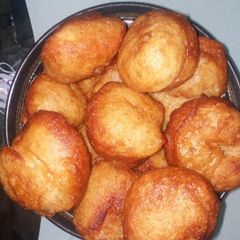 A picture of Nigerian puff puff.