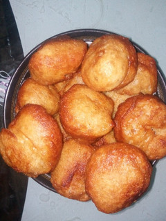 A picture of Nigerian puff puff.