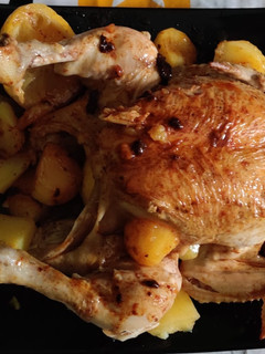 Una foto de Pollo asado en FussionCook