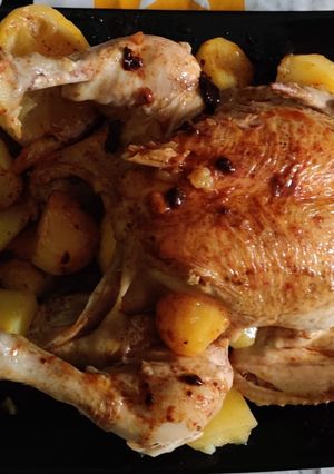 Una foto de Pollo asado en FussionCook