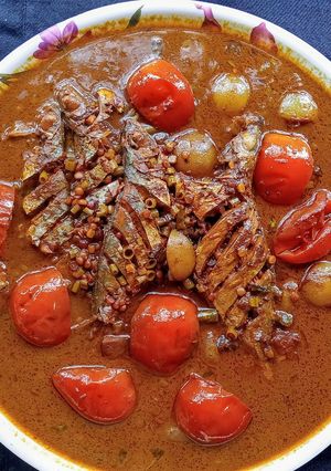 A picture of Chinese Tuna Curry.