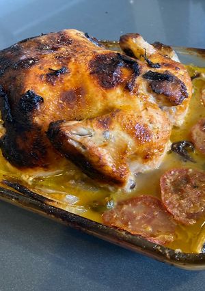 Una foto de Mexican Mandarin Tachandori Chicken