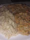 Lentejas turcas a la crema de coco con arroz integral