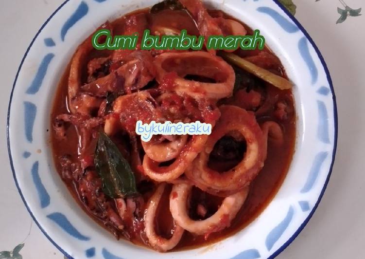 Cumi Bumbu Merah