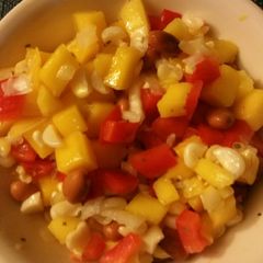 A picture of Mango and Black Bean Salsa.
