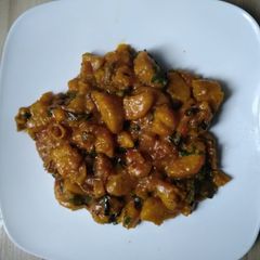 A picture of Unripe plaintain porridge.